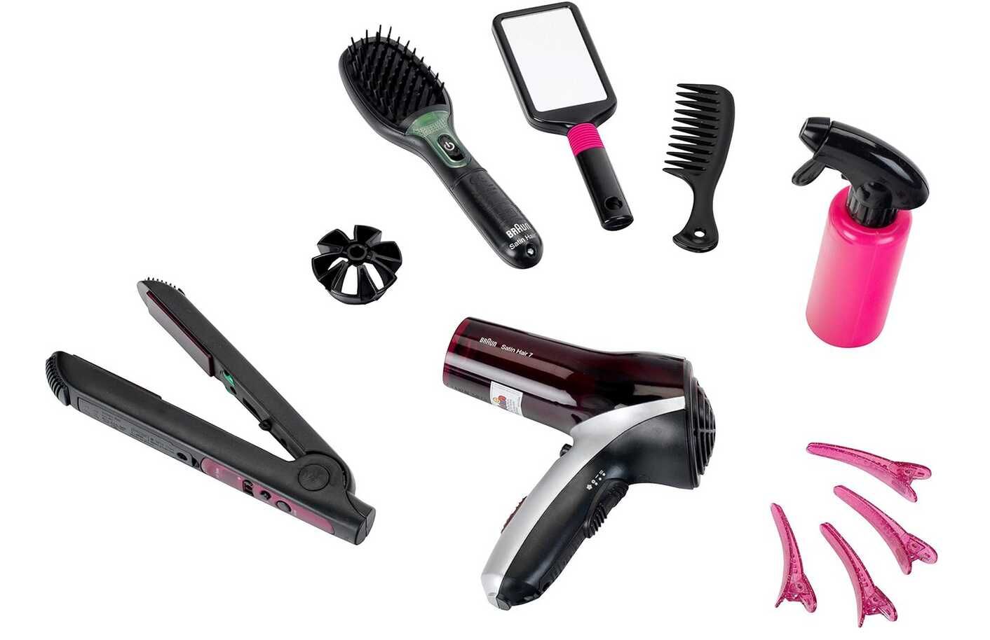 [Prime] Theo Klein 5885 Klein 5873 Braun Satin Hair 7 Mega Set   11,10€ statt 15,99€