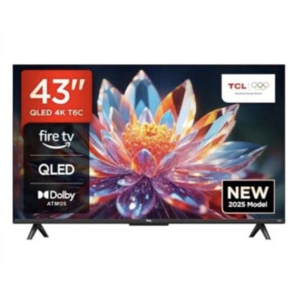 TCL 43T6C 43 Zoll QLED Fernseher für 249€ (statt 270€)