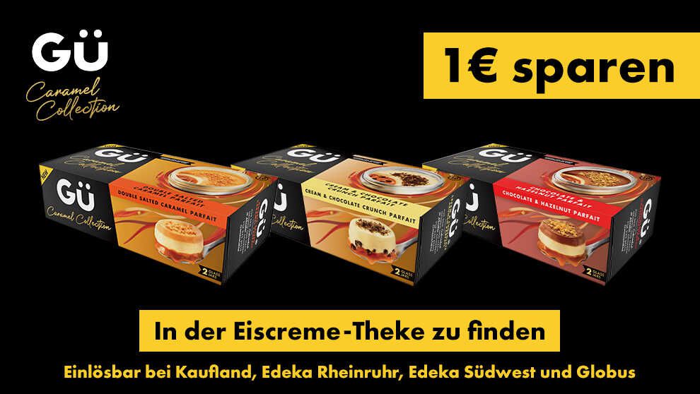 1,00€ Cashback Gü Frozen Dessert Zeitraum: 09.06.2025   31.08.2025
