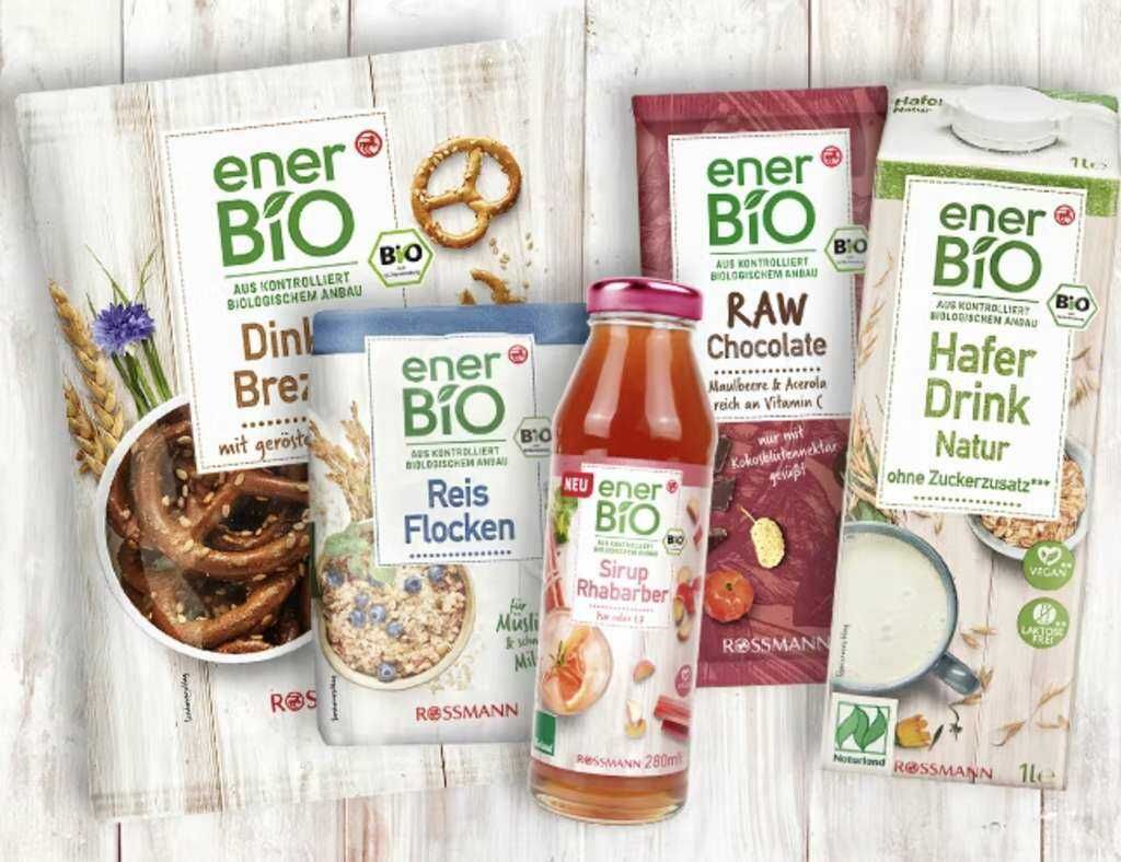 [Rossmann] 35,2 % Rabatt auf enerBIO Lebensmittel