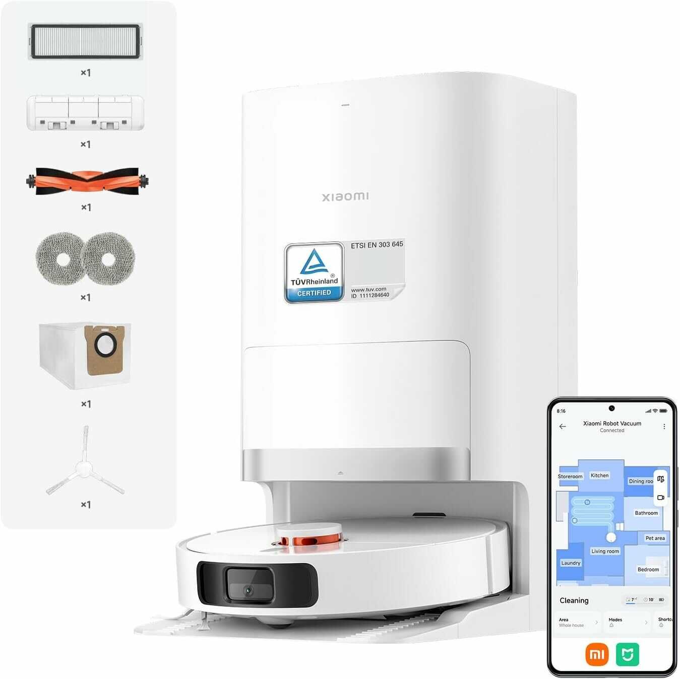 Xiaomi Robot Vacuum X20+ Saugroboter  267€ statt 309,65€