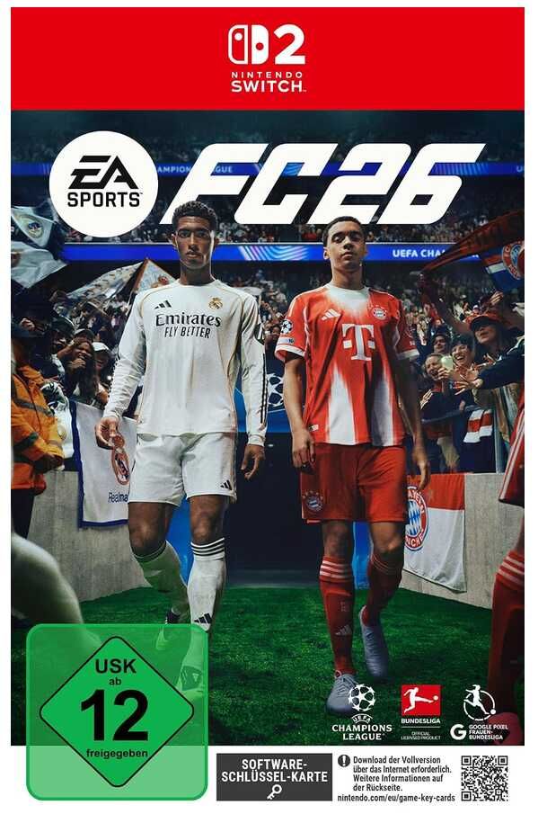 [Prime] EA SPORTS FC 26 Stand. Edition Switch 2 | Software Schlüsselkarte   23,99€ statt 27,98€