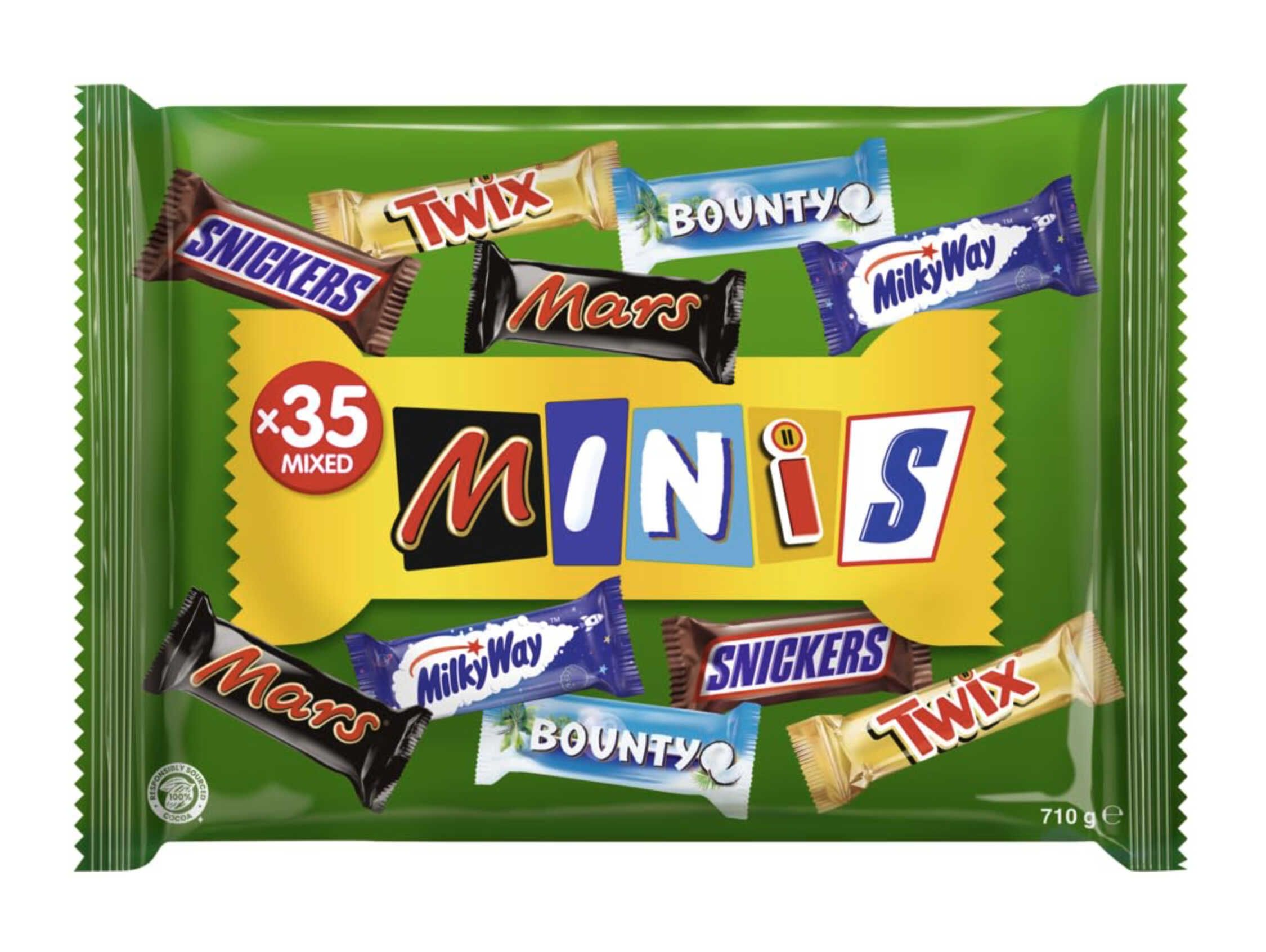 710g Mixed Minis Schokolade Großpackung für 6,45€ statt 7,99€