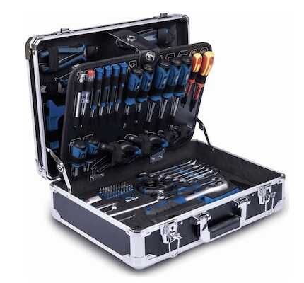 Scheppach Aluminium Werkzeugkoffer TB200 gefüllt für 71,99€ statt 99,99€ Scheppach Aluminium Werkzeugkoffer TB200 gefüllt für 71,99€ statt 99,99€