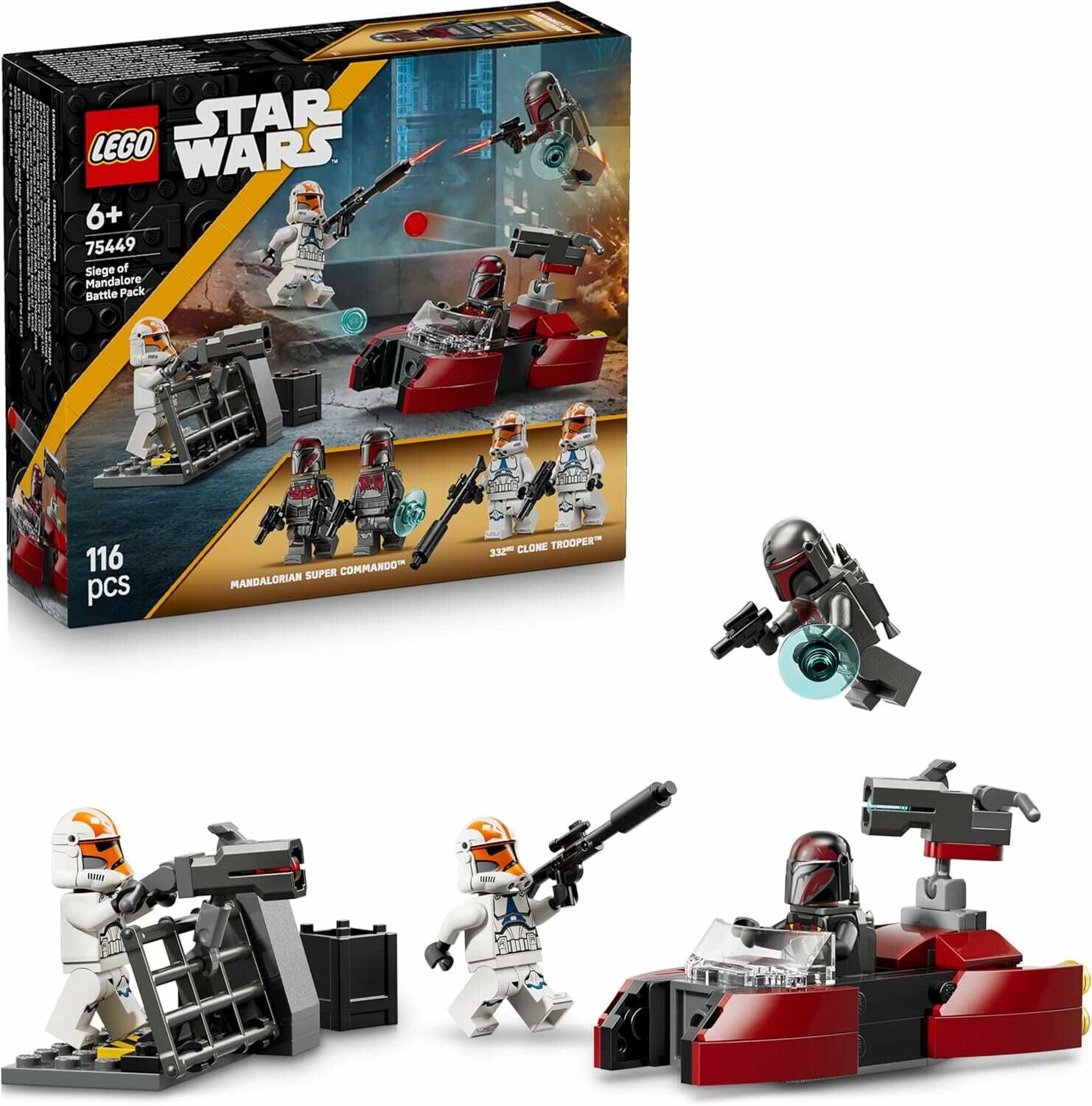 LEGO Star Wars 75449 Belagerung von Mandalore 11,99€ statt 15,94€ LEGO Star Wars 75449 Belagerung von Mandalore 11,99€ statt 15,94€