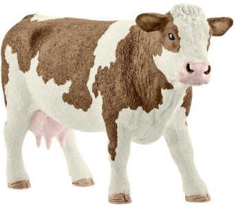 Schleich 13801 Farm World - Fleckvieh-Kuh für 4,99€ statt 9,94€ Schleich 13801 Farm World Fleckvieh Kuh für 4,99€ statt 9,94€