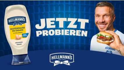 Hellmann's Mayonnaise - Die Cremige 50 % Cashback Hellmanns Mayonnaise Die Cremige 50 % Cashback