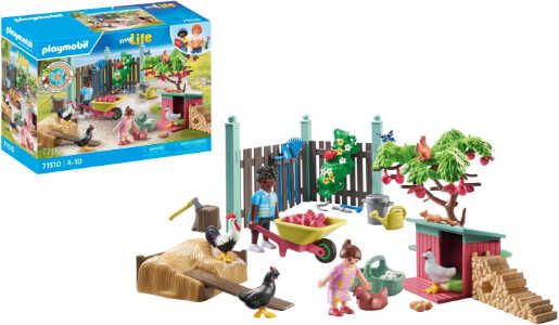 Playmobil 71510 My Life   Kleine Hühnerfarm im Tiny Haus Garten für 16,54€ statt 25,42€