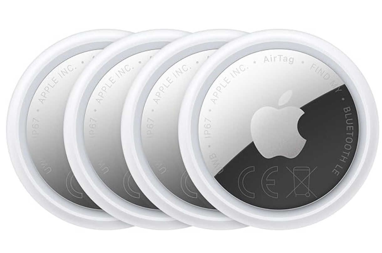 4er Pack Apple AirTag (2. Generation) für 86,99€ statt 92,99€