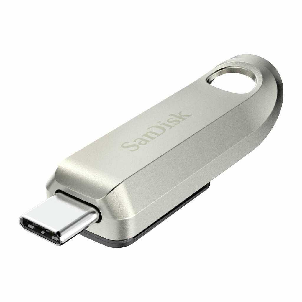 [Amazon Prime] SanDisk Ultra Luxe USB Type C Laufwerk 256 GB (USB Type C Flash Laufwerk, USB 3.2 Gen 1, 400 MB/s Lesen)