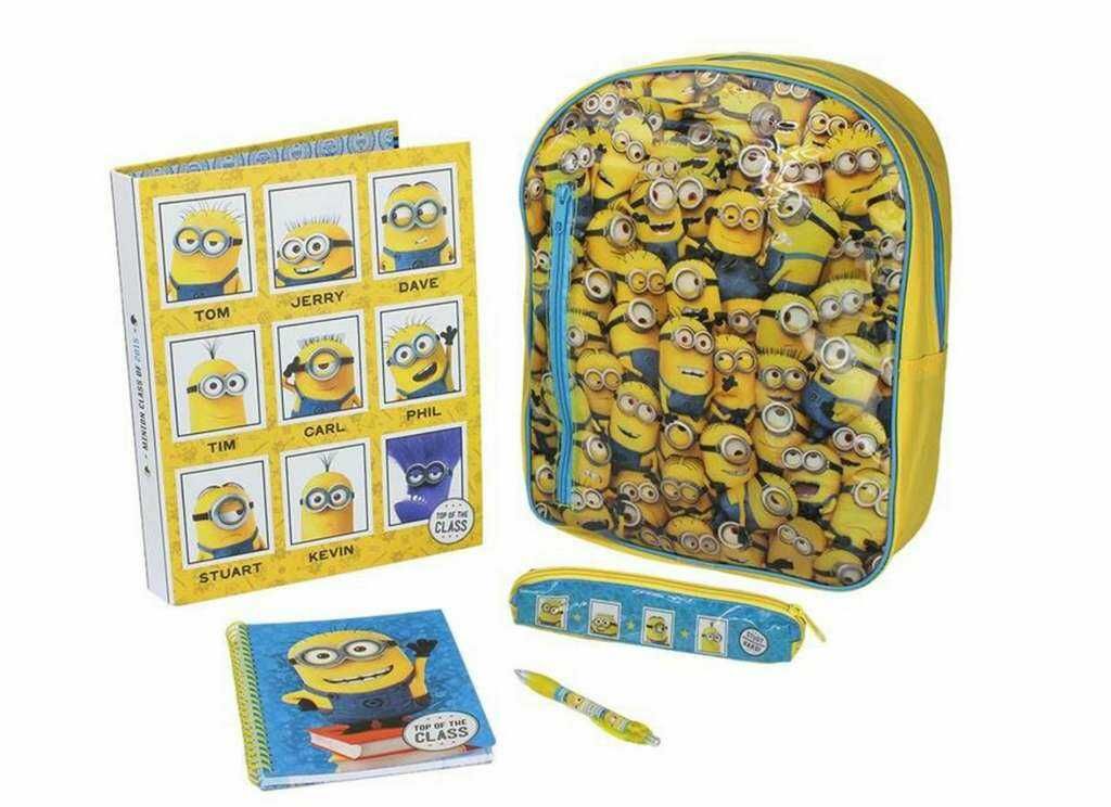 Minions Kinder Rucksack Schule befülllt für 13,89 EUR Minions Kinder Rucksack Schule befülllt für 13,89 EUR