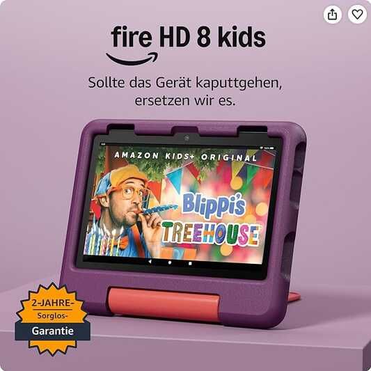 Amazon Fire HD 8 Kids Tablet (Neueste Generation) 69,99€ statt 110€