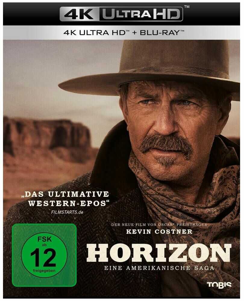 [Prime] Horizon: Eine amerikanische Saga | 4K Ultra HD Blu ray   20,97€ statt 31,99€