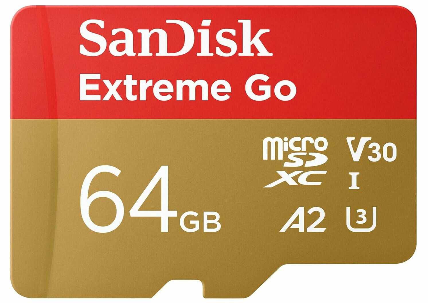[Prime] SanDisk Extreme Go microSDXC Karte 64 GB   9,09€ statt 10,99€