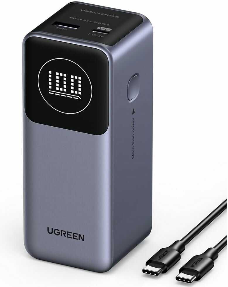 UGREEN Nexode Power Bank 12000mAh 100W   39,99€ statt 61,31€