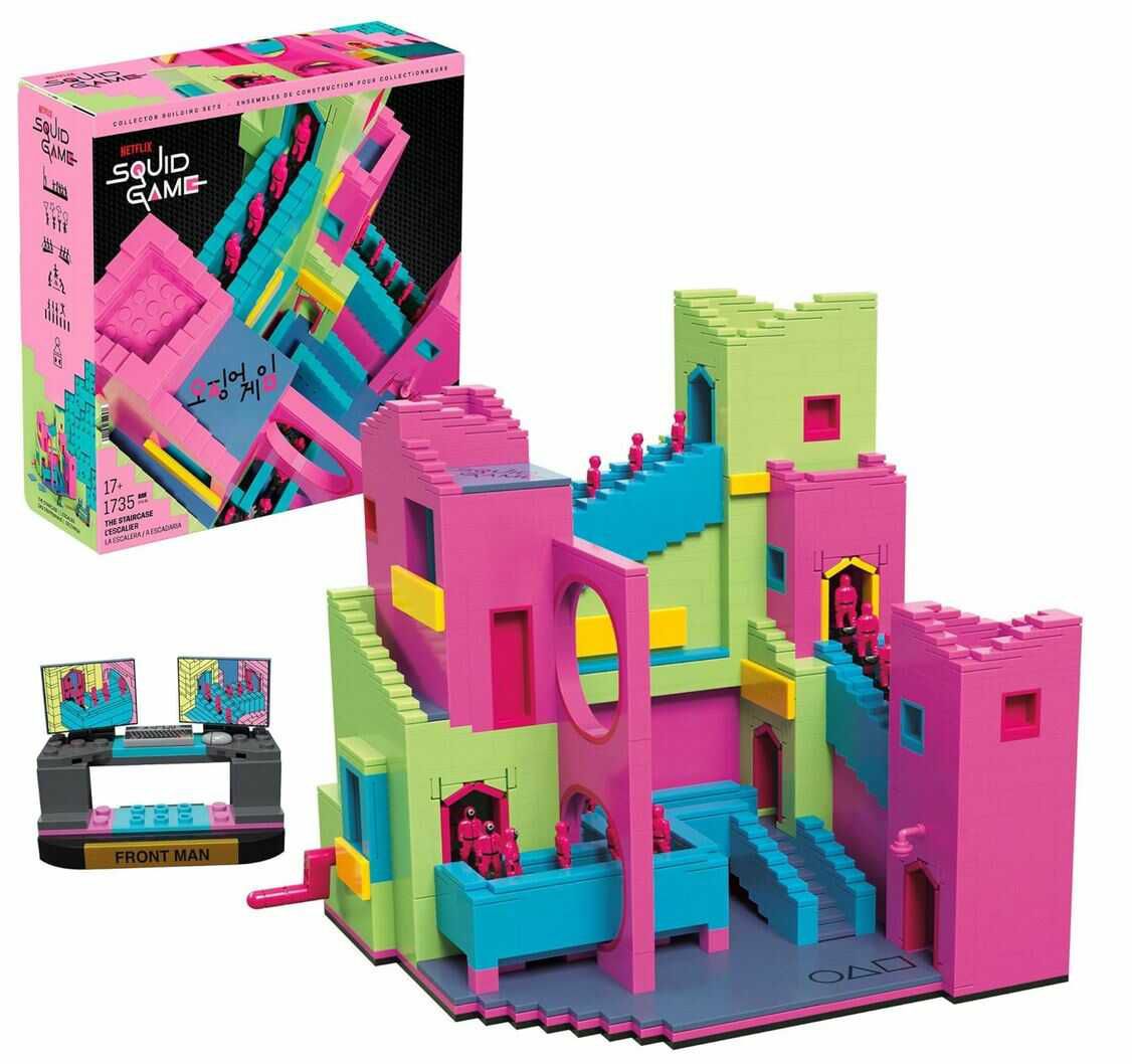 Squid Game Actionfigur Bauspielzeug Das Treppenhaus mit 1707 Teilen - 79,99€ statt 98,36€ Squid Game Actionfigur Bauspielzeug Das Treppenhaus mit 1707 Teilen   79,99€ statt 98,36€