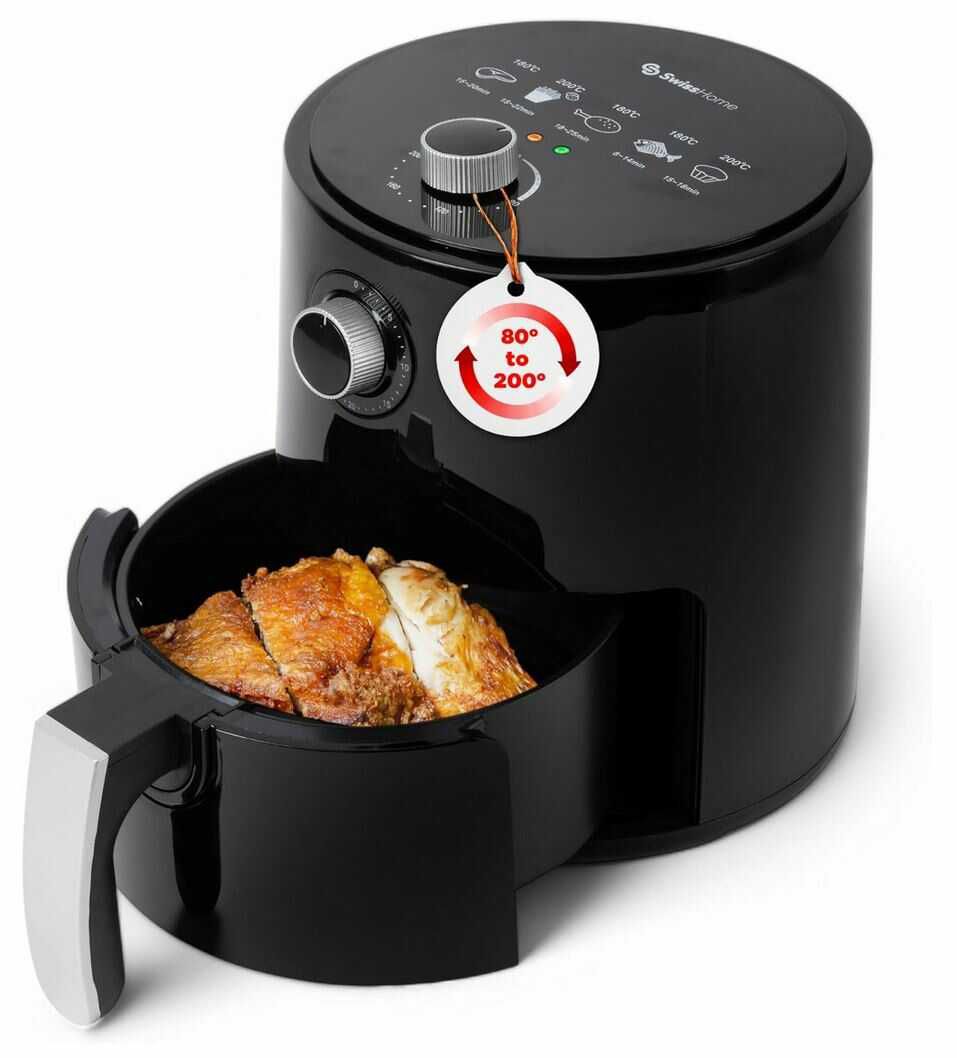 [Prime] Z SwissHome SH 6653 Luftfritteuse, Silberfarben   22,99€ statt 36,80€