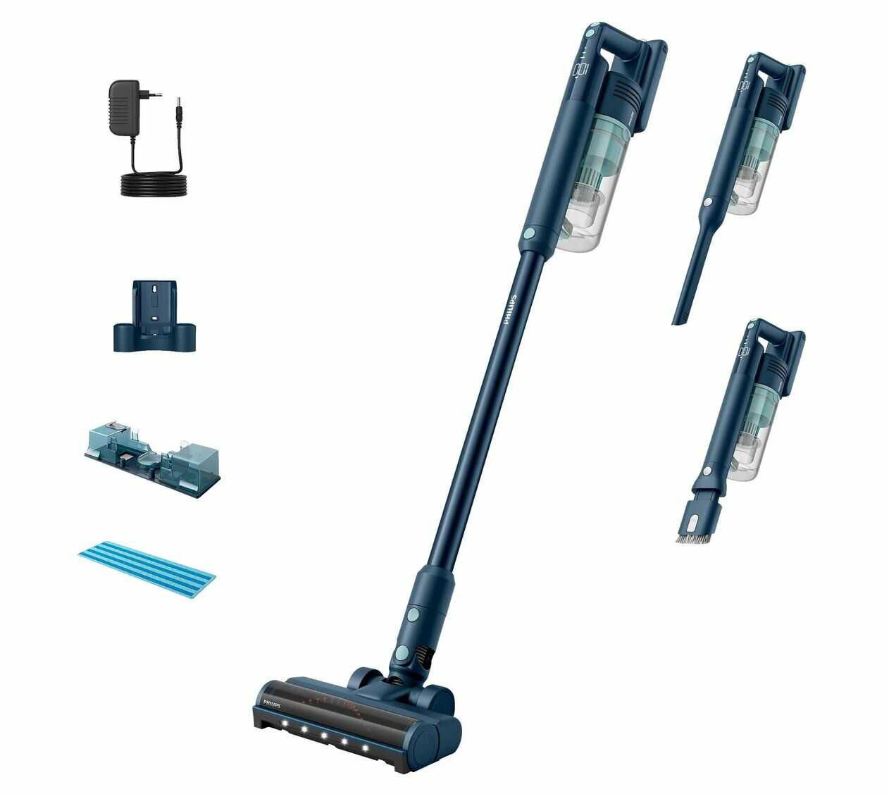 PHILIPS XC5041/01 5000 Series, Staubsauger (saugen und wischen)   199€ statt 240,09€