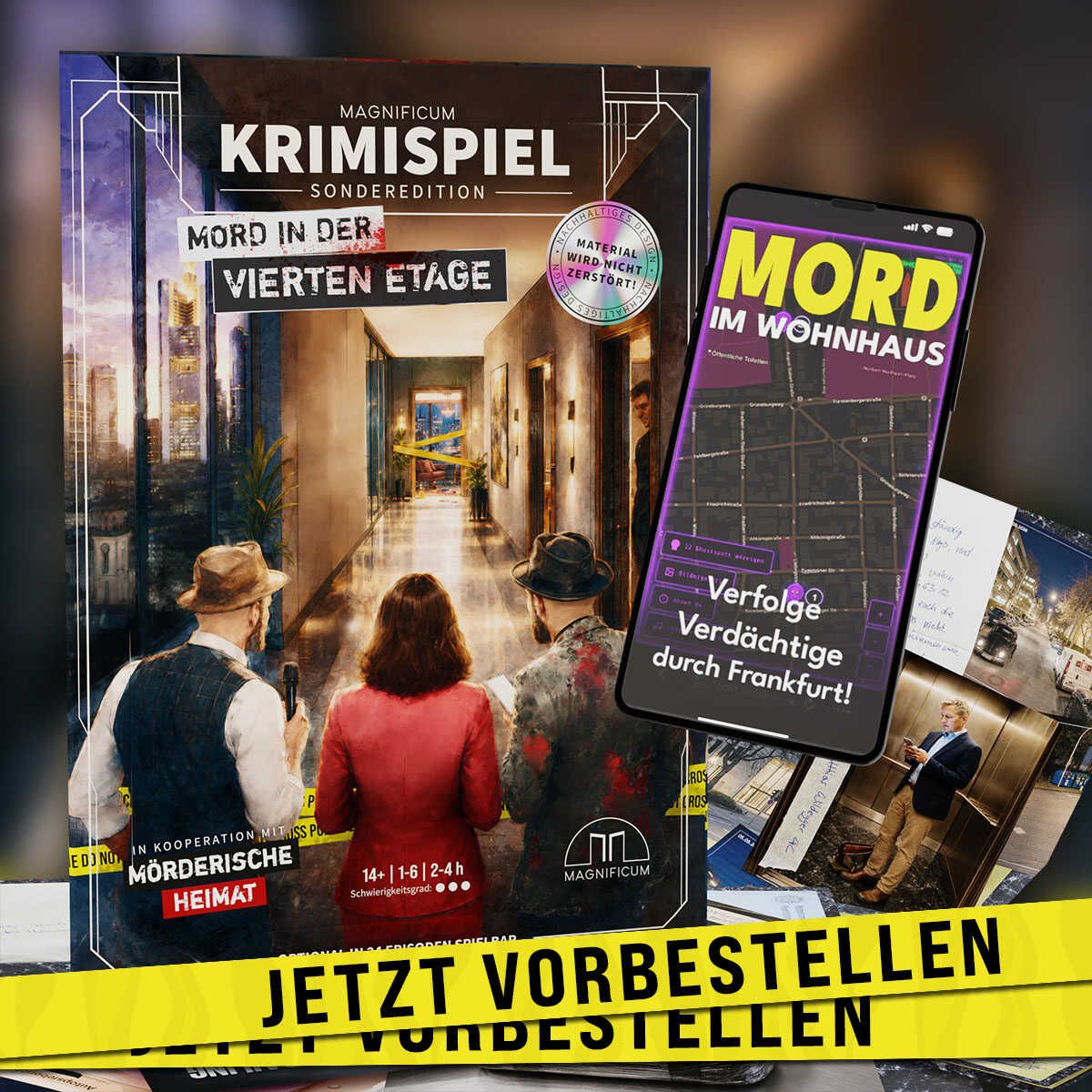 Krimispiel im Angebot - Werdet zu Detektiven und ermittelt selbst Krimispiel im Angebot Werdet zu Detektiven und ermittelt selbst