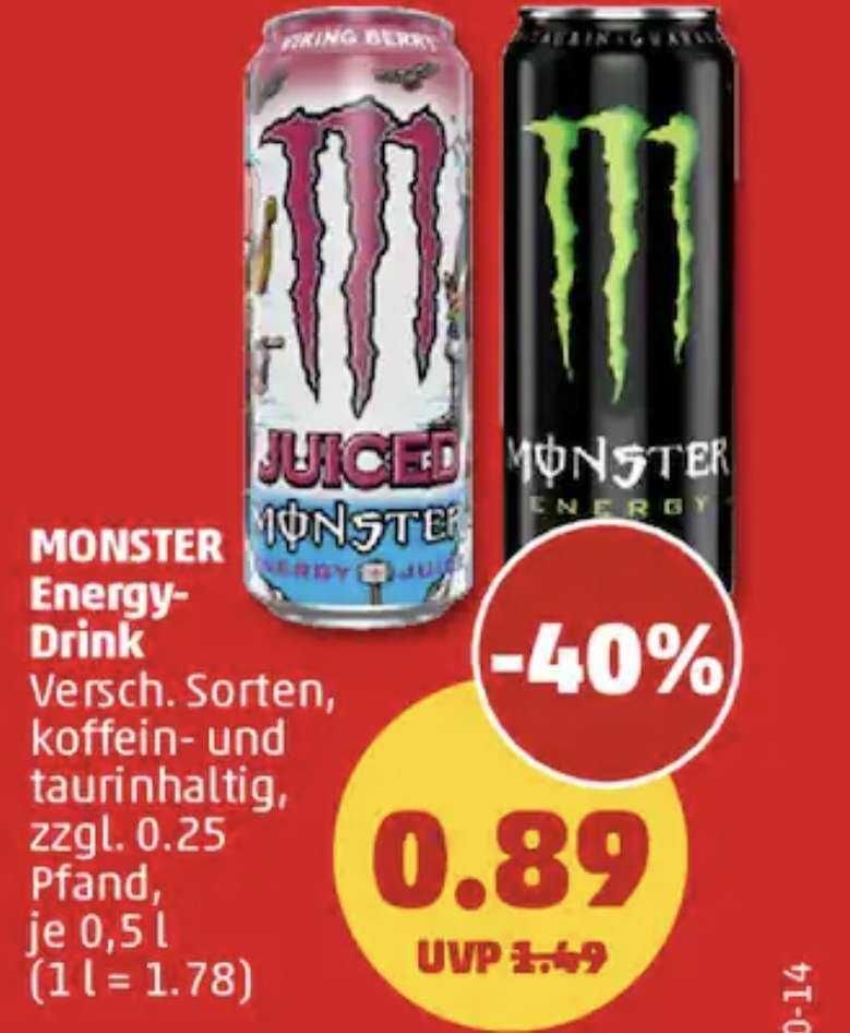 [Penny] Monster Energy Drink (0,5 l)