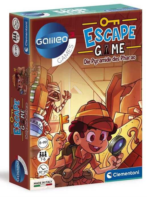 [Prime] Clementoni Escape Game   Die Pyramide des Pharao   5,64€ statt 10,59€