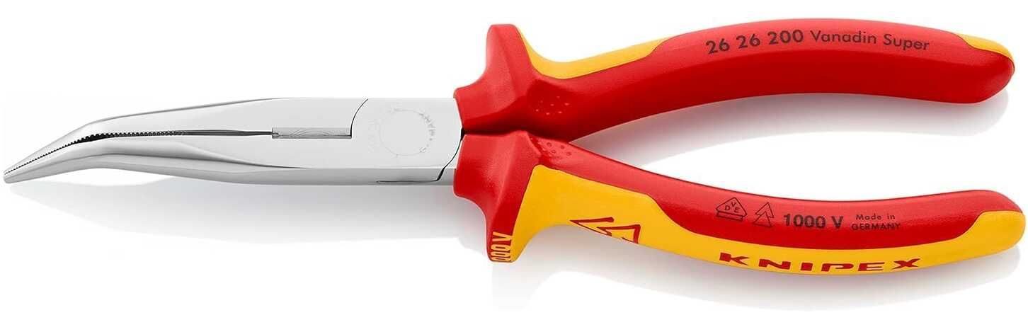 [Prime] KNIPEX Flachrundzange mit Schneide (Storchschnabelzange)   21,99€ statt 33,50€