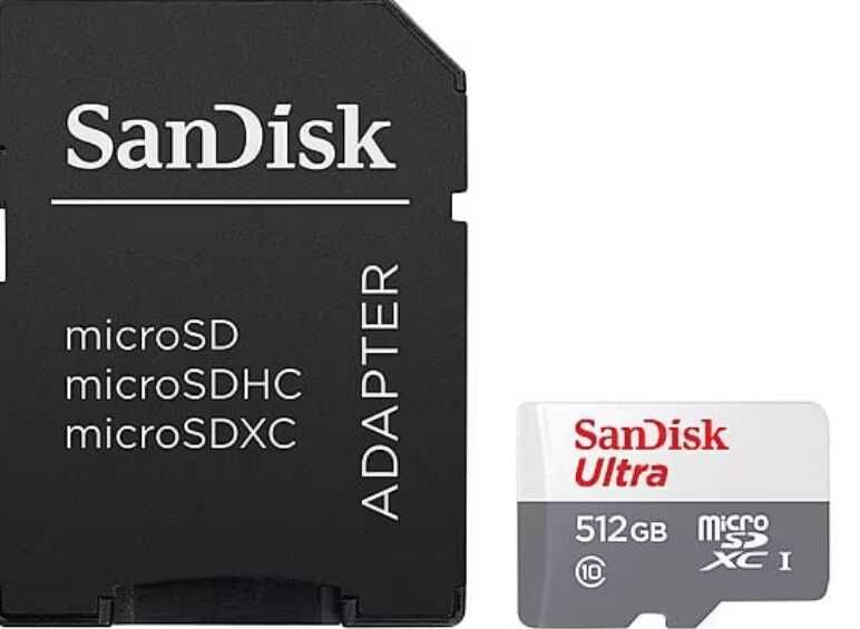 SANDISK SD Karte MicroSD Ultra UHS I 512GB (MediaMarkt)