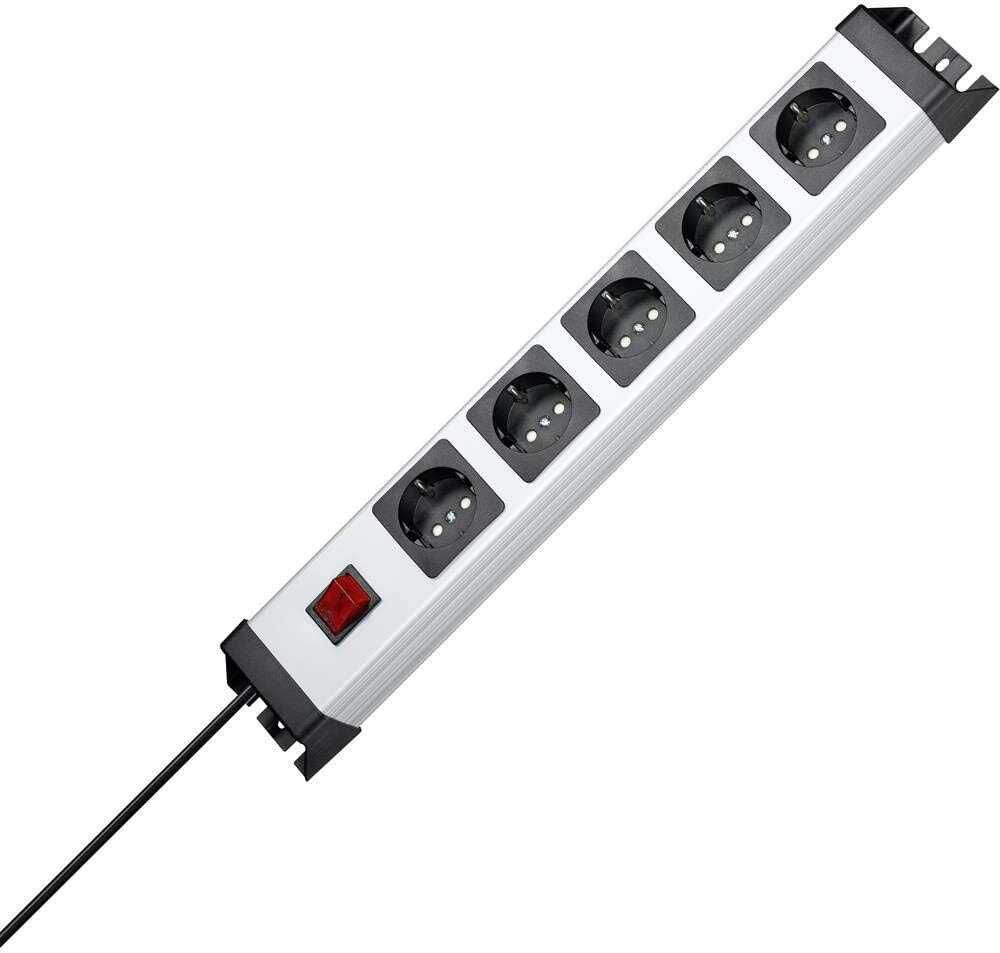 Kopp Powerversal Steckdosenleiste, 5 Fach, mit beleuchtetem Schalter 19,02€ statt  29,04€