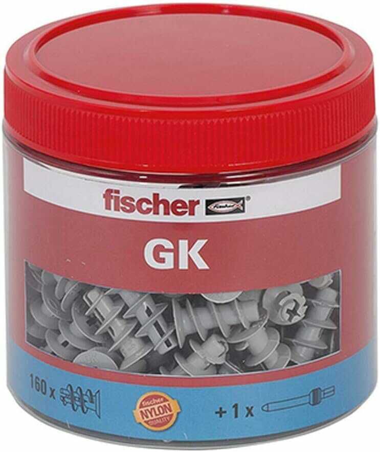 fischer Gipskartondübel GK, 160 21,99€ statt 28,99€