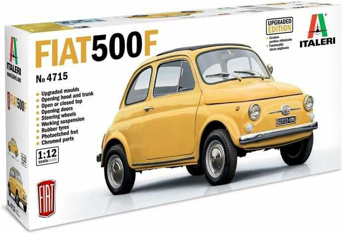 Italeri Upgraded Edition 1:12 Fiat 500 F (510004715)  67,54€  statt 87,95€