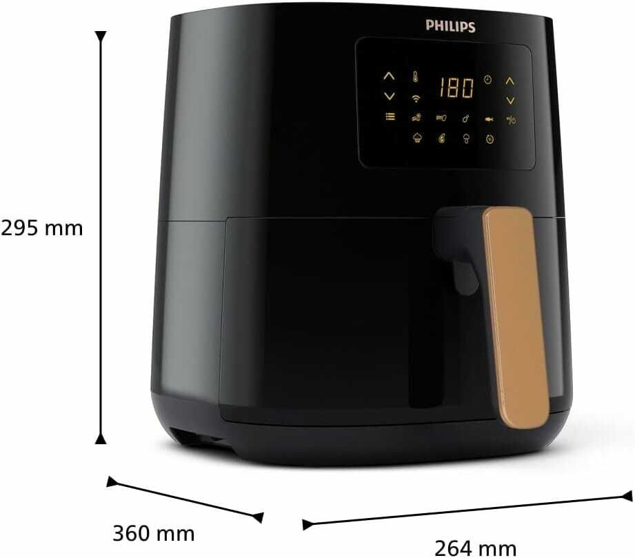 Philips Airfryer 5000 Serie L, 4.1L (0.8Kg), 13 in 1 Airfryer 71,81€ statt  91,92€