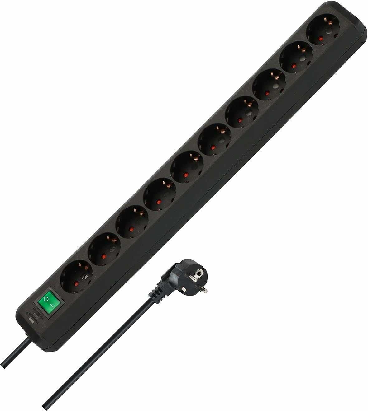 Brennenstuhl Eco Line Steckdosenleiste 10 Fach  12,99€ statt 18,79€