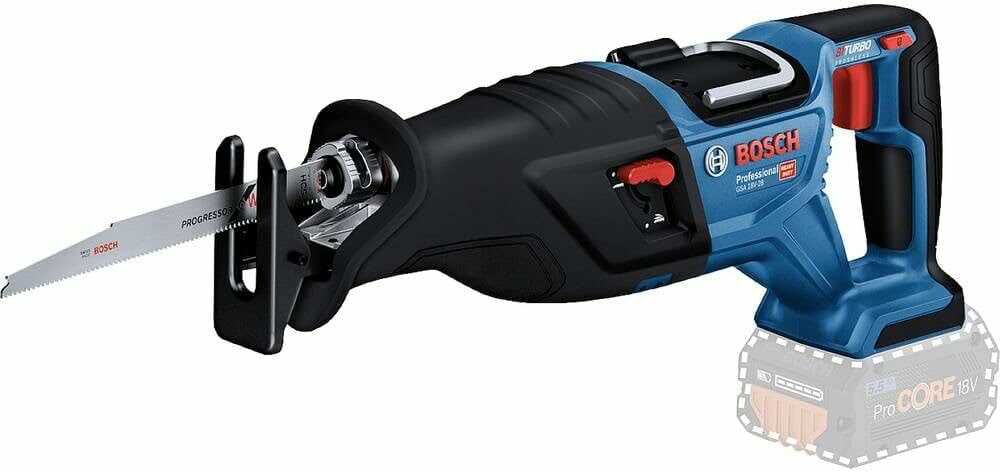 Bosch Professional 18V System BITURBO Akku Säbelsäge GSA 18V 28 für 182,74€ PVG 204,39€