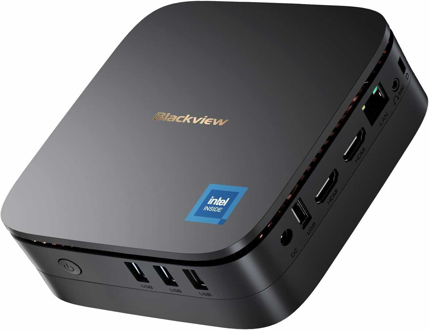 MP60 Mini PC – Win 11 Pro, 512GB SSD, 16GB Ram, Intel N150