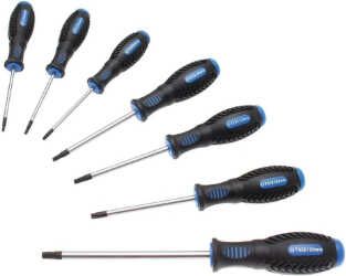 BGS 7841 Schraubendreher Satz T Profil (für Torx) mit Bohrung 7 tlg. für 12,79€ statt 16,20€
