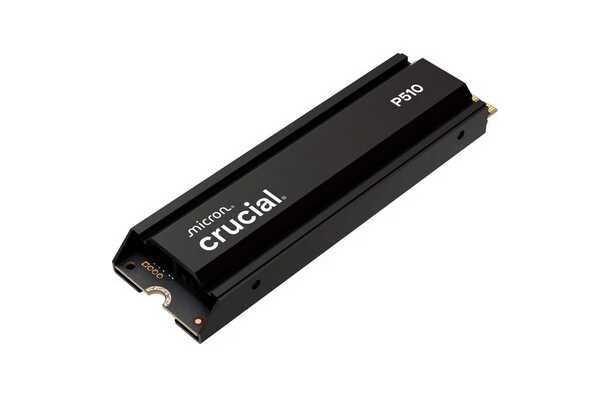 Crucial 2TB P510 SSD (PCIe 5.0 x4, M.2 2280, TLC, 11.000 MB/s lesen, 9.500 MB/s schreiben, Kühlkörper) 230,89€ statt 245,92€ Crucial 2TB P510 SSD (PCIe 5.0 x4, M.2 2280, TLC, 11.000 MB/s lesen, 9.500 MB/s schreiben, Kühlkörper) 230,89€ statt 245,92€