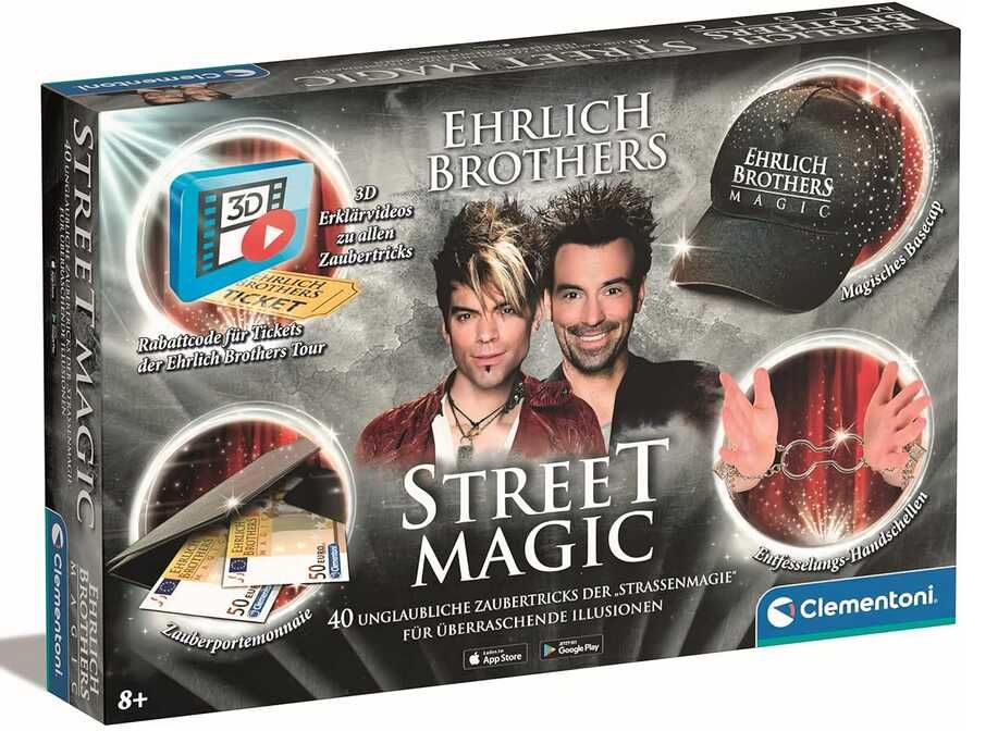 [Prime] Clementoni Ehrlich Brothers Street Magic   Zauberkasten   34,89€ statt 46€