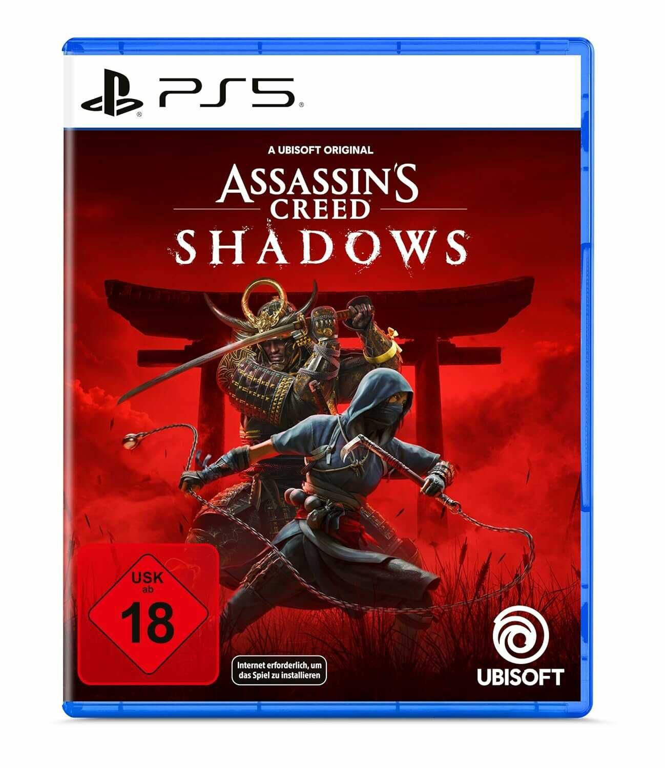 Assassin's Creed Shadows 31,99 statt 39,98€ Assassins Creed Shadows 31,99 statt 39,98€