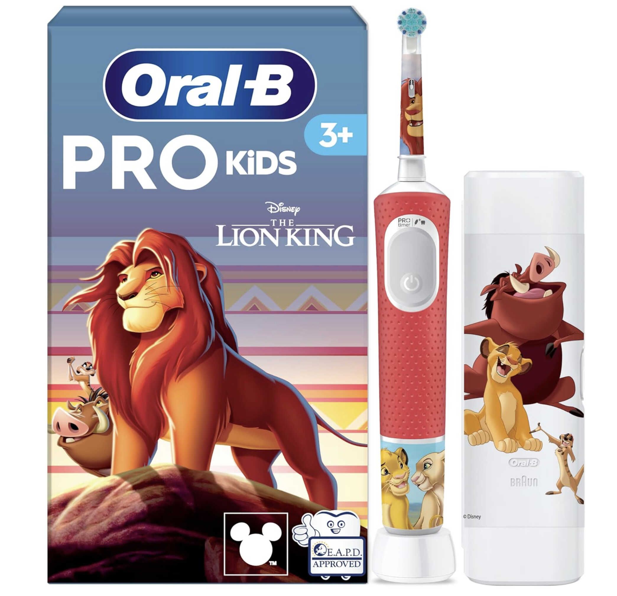 Oral B Pro Kids König der Löwen Elektrische Zahnbürste ab 15,89€ statt 20,19€