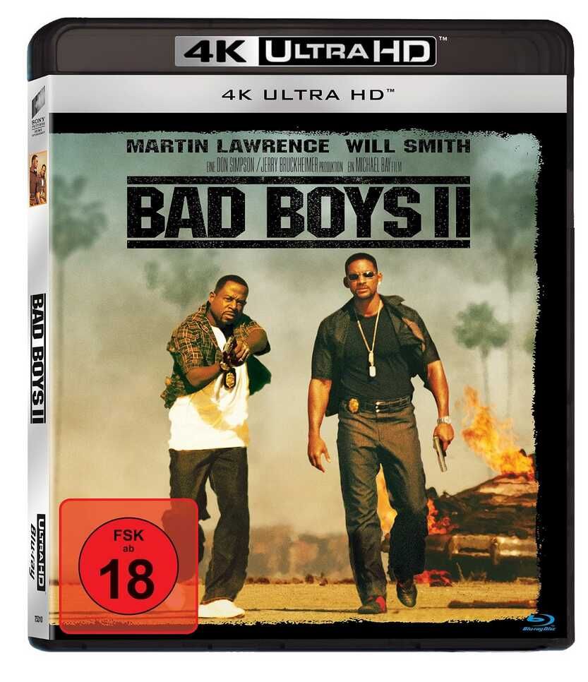 [Prime] Bad Boys II (4K Ultra HD) [Blu ray]   14,99€ statt 21,14€