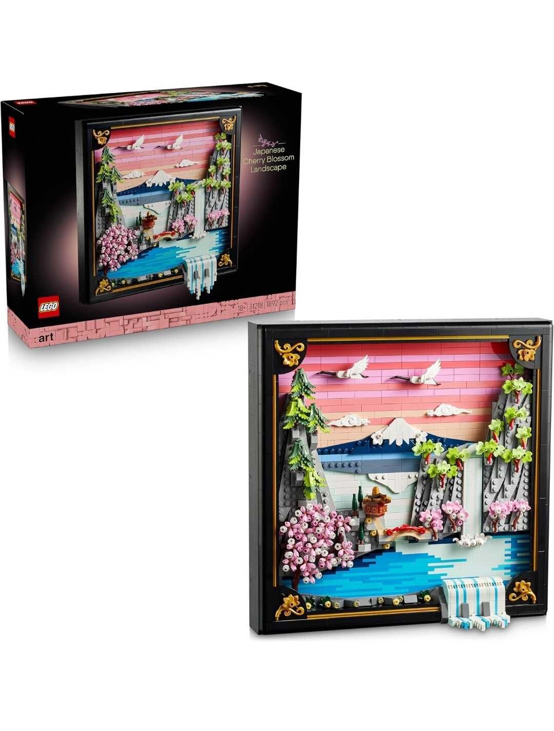 LEGO Art Japanische Kirschblütenlandschaft