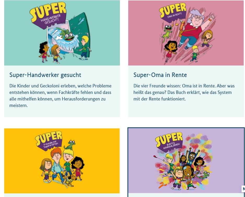 (BMAS) Kinderbücher, Hörbücher, Poster, Malbilder, Bastelanleitungen & Rezepte mit Geckoloni | Buch | Print & Download