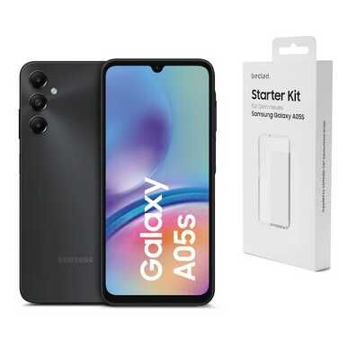 SAMSUNG Galaxy A05s 64 GB, Black inkl. Beclad Zubehör Kit A05s und ALDI TALK Starter Set inkl. 10 € Startguthaben 89,99€ statt 116,98€