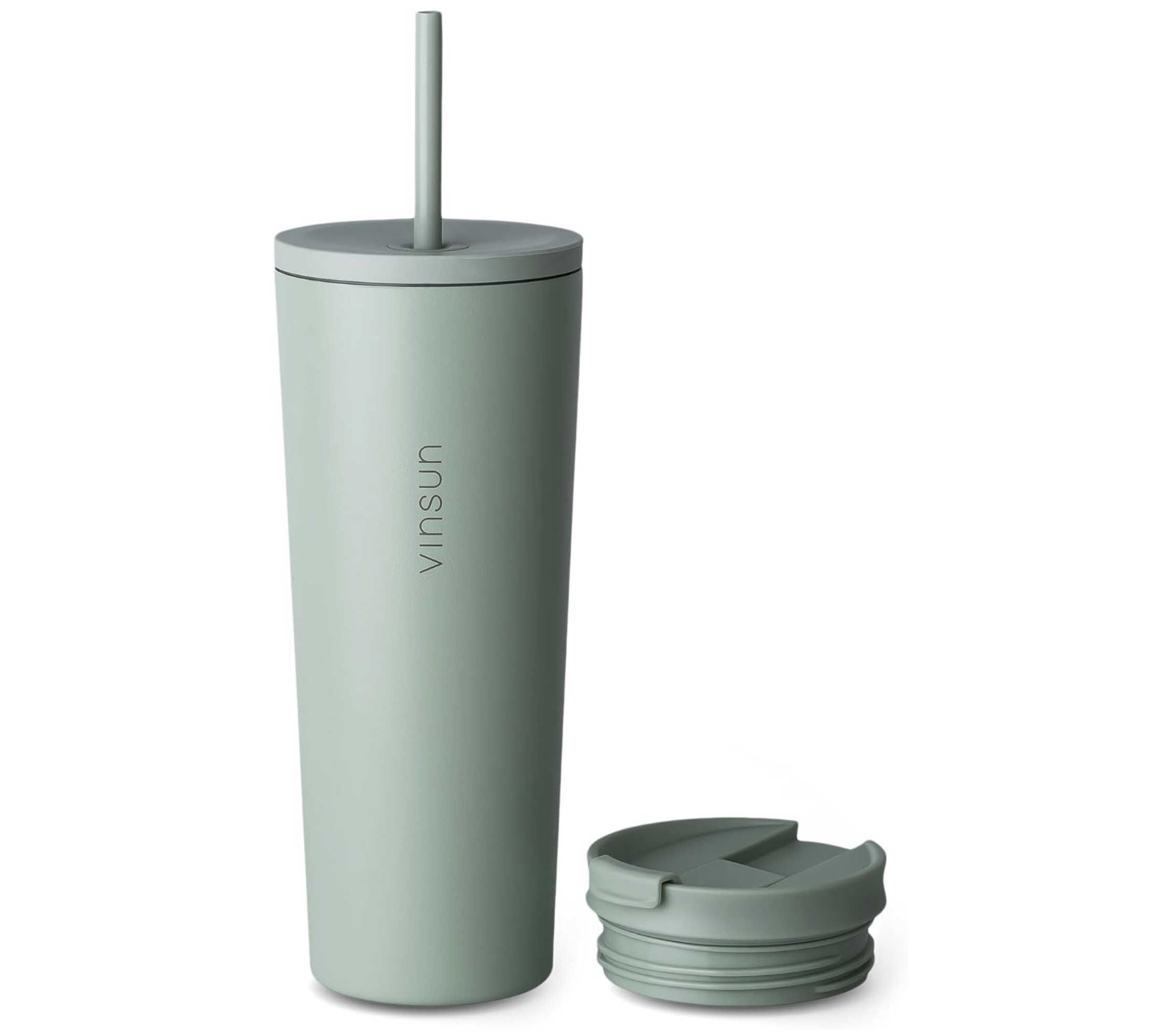 Preisfehler: VINSUN Thermobecher mit Strohhalm 720ml für 8,99€ statt 24,99€