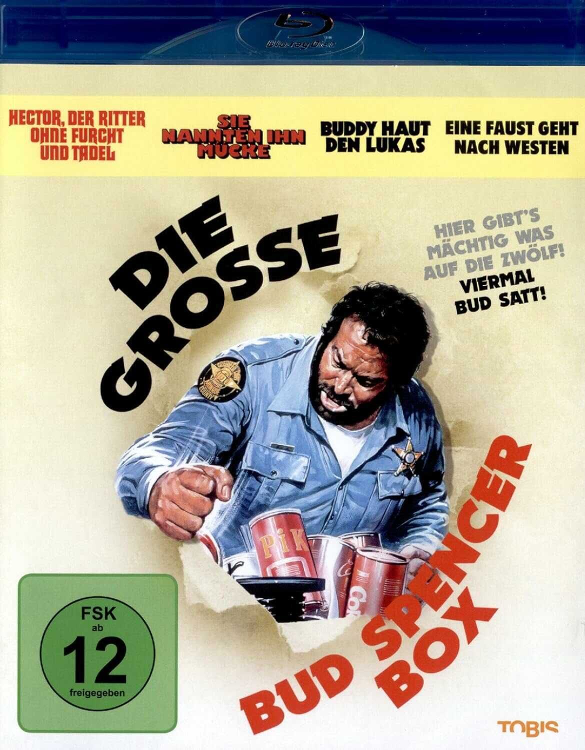 Die grosse Bud Spencer Box [Blu ray]   4 Filme   18,97€ statt 22,99€