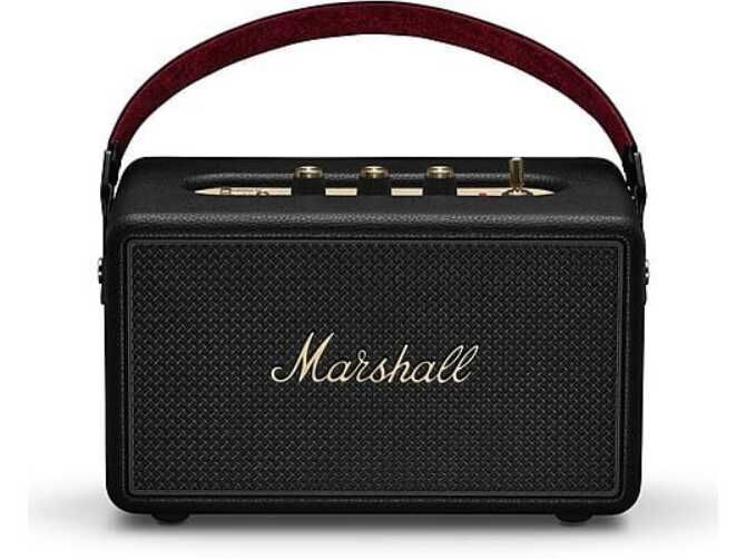 MARSHALL Kilburn III Bluetooth Lautsprecher, Black & Brass 243,69€ statt 288€