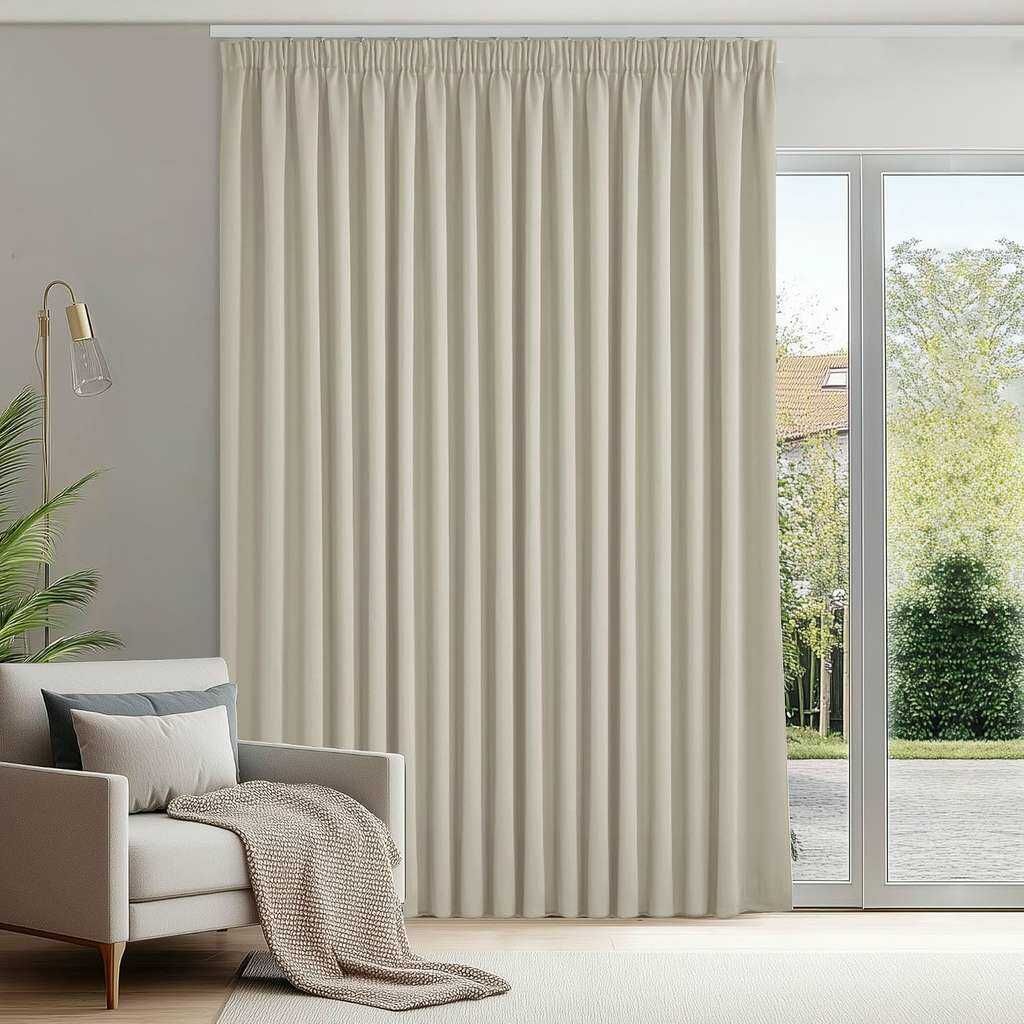 Vorhang mit Hitzeschutz in creme   prime