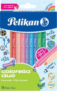 Pelikan Colorella Duo Doppelfasermaler, 12 Stück für 4,52€ statt 6,68€