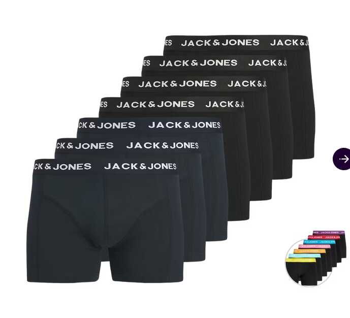 7x Jack & Jones Additionals Trunks in 2 Varianten 15,90€ statt 28,90€ 7x Jack & Jones Additionals Trunks in 2 Varianten 15,90€ statt 28,90€