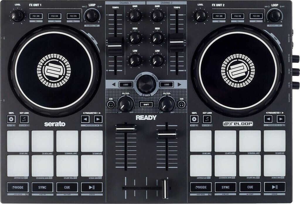 Reloop Ready 2-Deck-DJ-Controller Reloop Ready 2 Deck DJ Controller